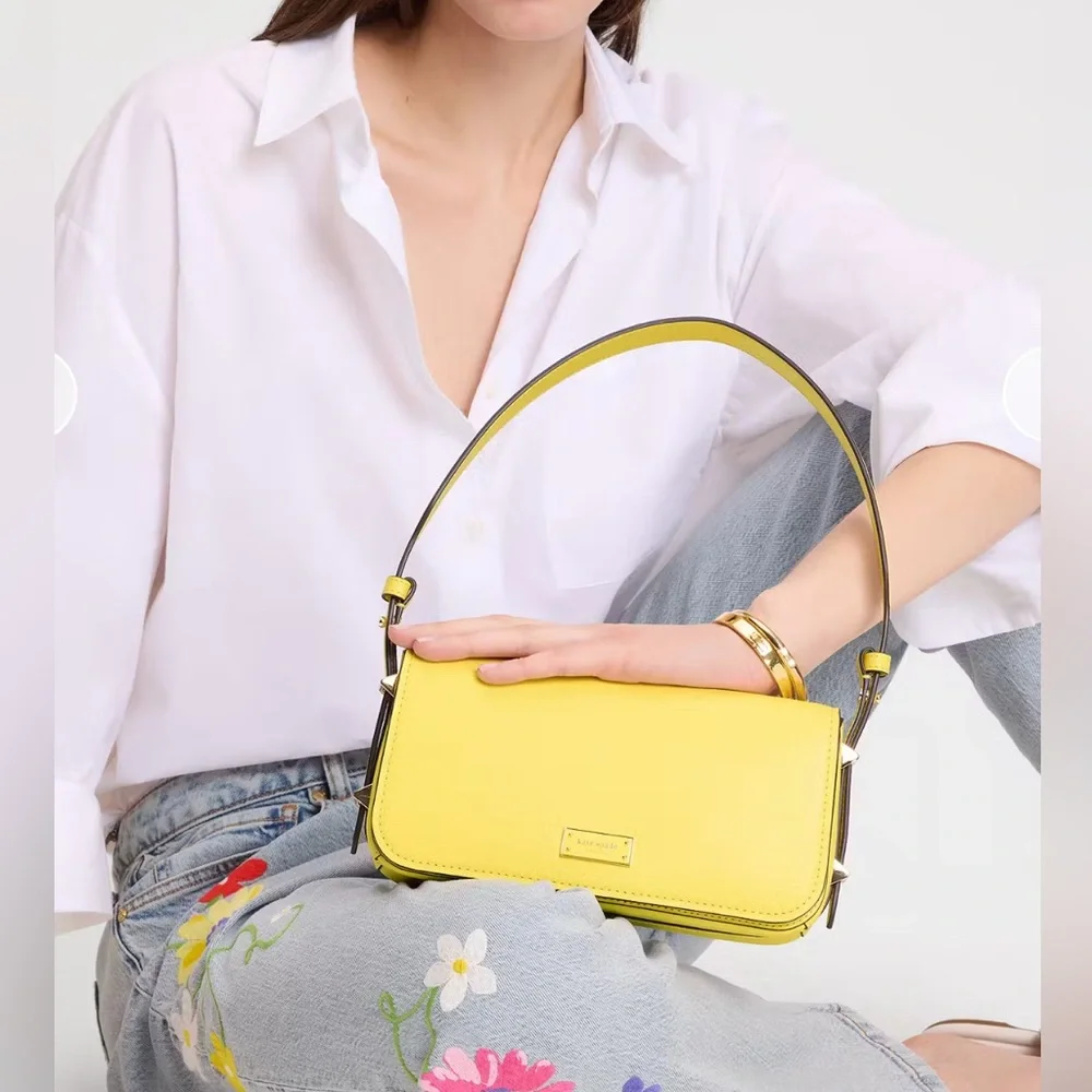 Kate Spade Liv Shoulder Bag Yuzu Jam Yellow